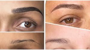Eyebrow Tattoo result by Tao Ink LLC in Lauderhill, FL