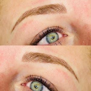 Eyebrow Tattoo result by Tara Etling Advanced Microblading Training in Chandler, AZ