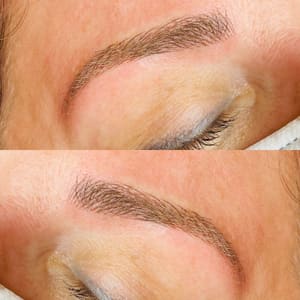 Eyebrow Tattoo result by Tara Etling Advanced Microblading Training in Chandler, AZ