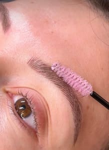 Eyebrow Tattoo result by Tash Salon Studios in Pasadena, CA