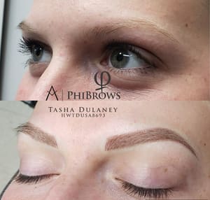 Eyebrow Tattoo result by Tasha's Browtique in Lee S Summit, MO