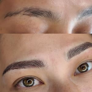 Eyebrow Tattoo result by Tashi Brow & Skin Studio in Plano, TX