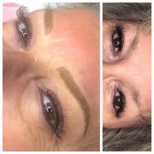 Eyebrow Tattoo result by Tate Esthetics in Upland, CA