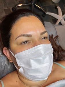 Eyebrow Tattoo result by Tatt Jam studio in Pearland, TX