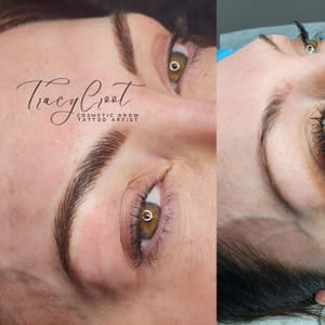 Eyebrow Tattoo result by TC Brows & Hair in Fayetteville, NC