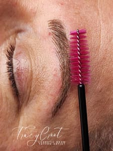 Eyebrow Tattoo result by TC Brows & Hair in Fayetteville, NC
