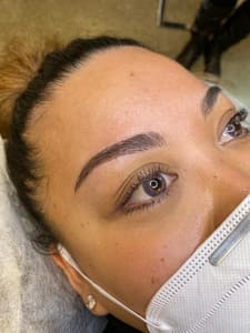 Eyebrow Tattoo result by Tease Brow Design in Carlsbad, CA