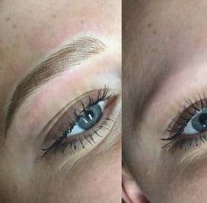 Eyebrow Tattoo result by Temptress Cosmetics in El Segundo, CA