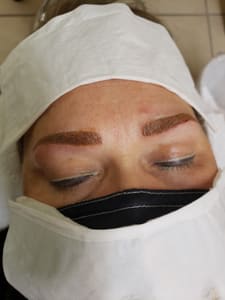Eyebrow Tattoo result by Teresa's Permanent Make-Up in El Paso, TX