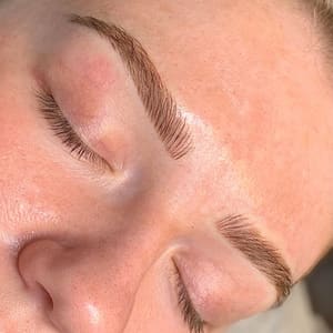 Eyebrow Tattoo result by The Aesthetic Artisan in Palm Beach Gardens, FL