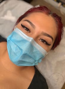 Eyebrow Tattoo result by The Aesthetic Artisan in Palm Beach Gardens, FL