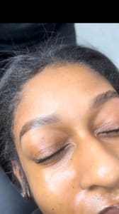 Eyebrow Tattoo result by The Aesthetic Experience in Monroe, LA