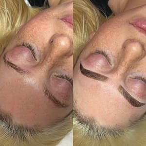 Eyebrow Tattoo result by The Aesthetic Loft in Beverly, MA