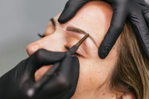 Eyebrow Tattoo result by The Aesthetics & Wellness Lounge Pinecrest in Pinecrest, FL