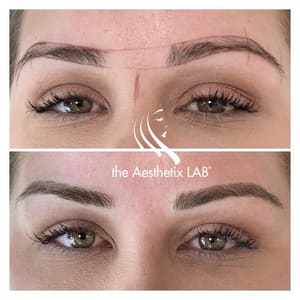 Eyebrow Tattoo result by the Aesthetix LAB in Bellevue, WA