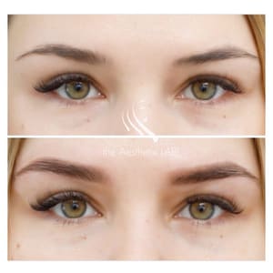 Eyebrow Tattoo result by the Aesthetix LAB in Bellevue, WA