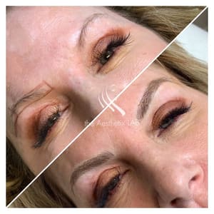 Eyebrow Tattoo result by the Aesthetix LAB in Bellevue, WA