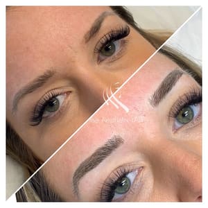 Eyebrow Tattoo result by the Aesthetix LAB in Bellevue, WA