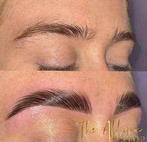 Eyebrow Tattoo result by The Allure Stop in Pico Rivera, CA