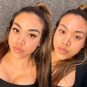 Eyebrow Tattoo result by The Allure Stop in Pico Rivera, CA