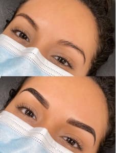 Eyebrow Tattoo result by The Allure Stop in Pico Rivera, CA