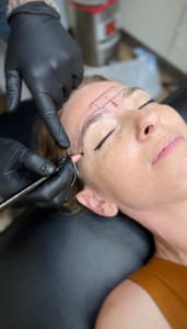 Eyebrow Tattoo result by The Arch in Deland, FL