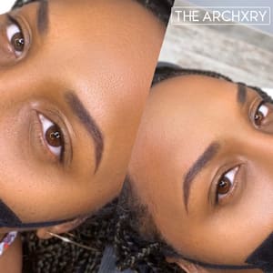 Eyebrow Tattoo result by The Archxry in Hollywood, FL