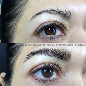 Eyebrow Tattoo result by The Art of Beauty by Claudia in San Leandro, CA