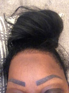 Eyebrow Tattoo result by The Art of Beauty by Claudia in San Leandro, CA