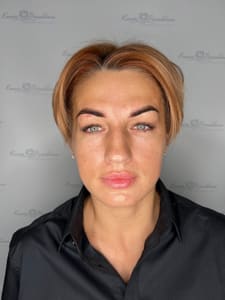 Eyebrow Tattoo result by The Art of Peisakhova in Louisville, KY