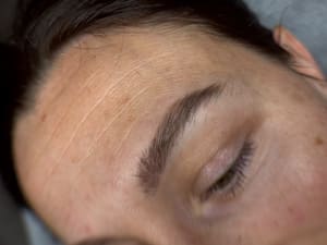 Eyebrow Tattoo result by The Art of Peisakhova in Louisville, KY