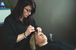Eyebrow Tattoo result by The Art of Yu Studio in Peru, NY