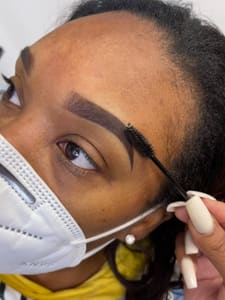 Eyebrow Tattoo result by The Artistry of KThompson in Richmond, VA
