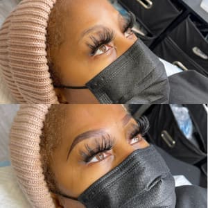 Eyebrow Tattoo result by The Artistry of KThompson in Richmond, VA