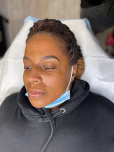 Eyebrow Tattoo result by The Artistry of KThompson in Richmond, VA