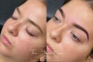 Eyebrow Tattoo result by The Babe Cave in Warner Robins, GA