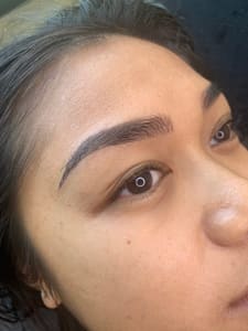 Eyebrow Tattoo result by The Babe Cave in Woodinville, WA