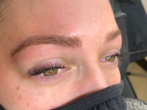 Eyebrow Tattoo result by The Babe Cave in Woodinville, WA