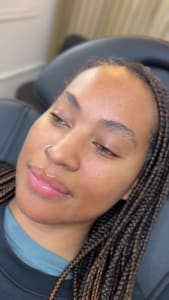 Eyebrow Tattoo result by The Bar in Wichita Falls, TX