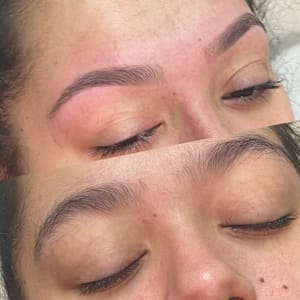 Eyebrow Tattoo result by The BeauT Barn in Lima, OH