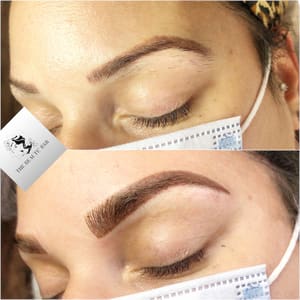 Eyebrow Tattoo result by The Beaute' Bar in Fairfax, VA