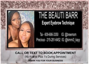 Eyebrow Tattoo result by The Beauti Barr LLC in Trenton, NJ