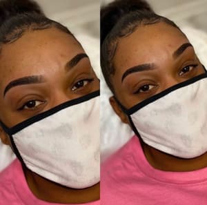 Eyebrow Tattoo result by The Beauty Artistry LLC in Pelham, NY