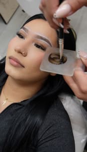 Eyebrow Tattoo result by The Beauty Bar by Z in Chino Hills, CA
