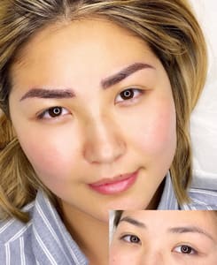 Eyebrow Tattoo result by The Beauty Bar in El Sobrante, CA
