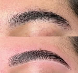 Eyebrow Tattoo result by The Beauty Bar Studios in Nipomo, CA