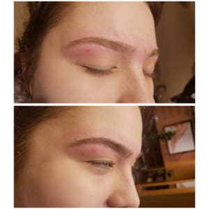 Eyebrow Tattoo result by The Beauty Bar Thread and Wax in Novi, MI