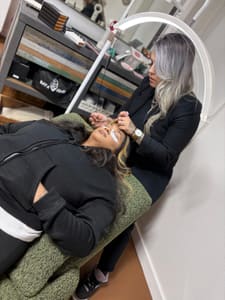 Eyebrow Tattoo result by The Beauty Bar x The Barber Pole in Martinez, CA
