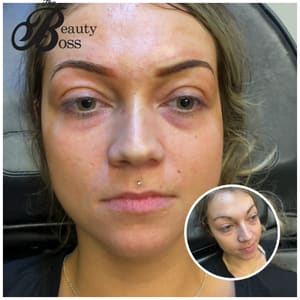 Eyebrow Tattoo result by The Beauty Boss in Richton Park, IL
