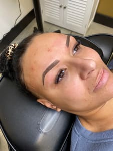 Eyebrow Tattoo result by The Beauty Box in Tooele, UT
